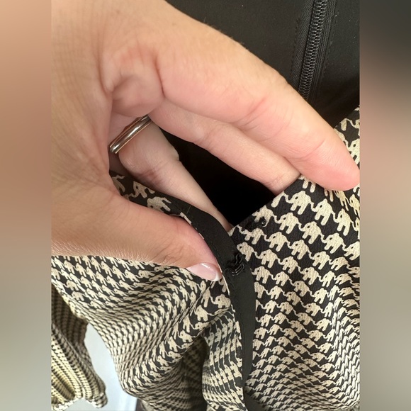 SOLD! NWT Banana Republic Printed Midi Dress Elephants Size 4 or Small - Picture 14 of 16